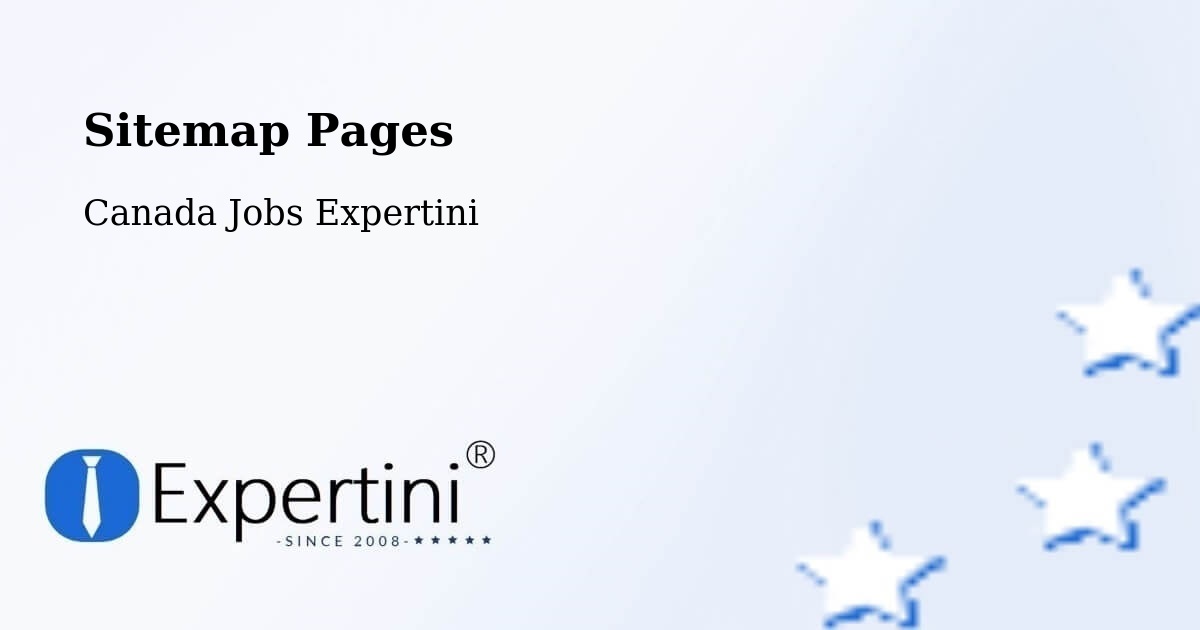 Sitemap Pages - Toronto County - Canada Jobs Expertini